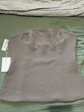 Aritzia Wilfred Posh Tube Top